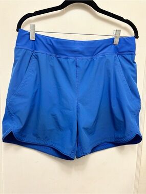 Lands End Swim Shorts Women’s Size 12 Color Cobalt Blue